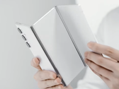 Opens up to reveal a 10-inch OLED display (Image Source: Tecno)
