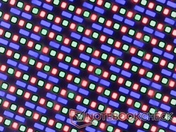 hp spectre 2022 review OLED subpixel array