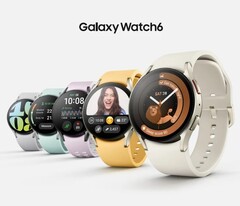 The Galaxy Watch6 will come in three colours. (Image source: Samsung via @evleaks)