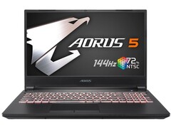 Gigabyte Aorus 5 with 10th gen Core i7, 144 Hz display, GeForce RTX 2060, 16 GB DDR4 RAM, and 512 GB NVMe SSD down to $1050 after rebates (Source: Newegg)