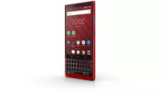 The new, red BlackBerry Key2. (Source: 9to5Google)