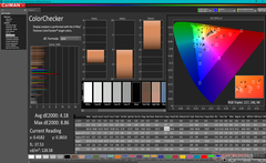 ColorChecker before calibration