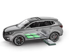 SUV with CATL battery pack.