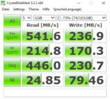 CrystalDiskMark 5.2 (SSD)