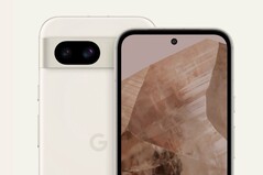 The display of the Google Pixel 8a reaches a brightness of over 2,000 nits. (Image source: Google)