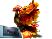 Little Phoenix processors with Radeon 740M iGPU (Image Source: maga-01 on Deviantart + Notebookcheck)