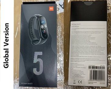 Xiaomi Mi Smart Band 5 box. (Image source: GeekDoing - Ahatic)