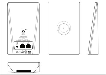 The Starlink Gen 4 router would have a new design.