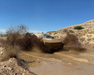 Tesla shared images of the Cybertruck undergoing some exciting off-road testing. (Image source: Tesla on Twitter)