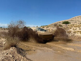 Tesla shared images of the Cybertruck undergoing some exciting off-road testing. (Image source: Tesla on Twitter)