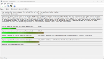 LatencyMon - overview