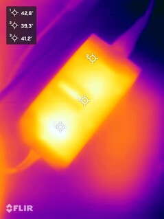 Power supply unit during the stress test
