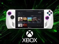 Asus ROG Ally with Xbox full-screen experience (Image source: Asus, Microsoft Xbox Gaming with edits)