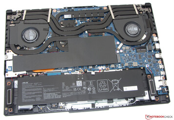 Hardware inside the Asus TUF Dash F15