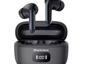 Blackview AirBuds 8 waterproof TWS earbuds in Polar Night Black finish (Image source: Blackview)