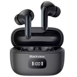 Blackview AirBuds 8 waterproof TWS earbuds in Polar Night Black finish (Image source: Blackview)