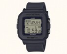 Casio’s Baby-G BGD-10KH watches (BGD-10KH-2C pictured) have a square display. (Image source: Casio, edited)