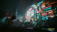 New Cyberpunk 2077 Phantom Liberty gameplay footage has been shown off at Gamescom 2023 (image via CD Projekt Red)