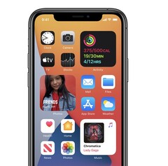 iOS 14 reimagines the home screen (Image source: Apple)