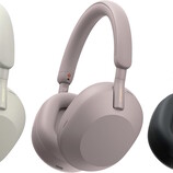 The Sony WH‑1000XM5 headphones in silver, smoky pink, and black are on sale at their lowest price on Amazon.