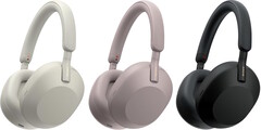 The Sony WH‑1000XM5 headphones in silver, smoky pink, and black are on sale at their near-lowest price on Amazon.