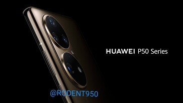 New Huawei P50 renders are out there. (Source: Twitter)