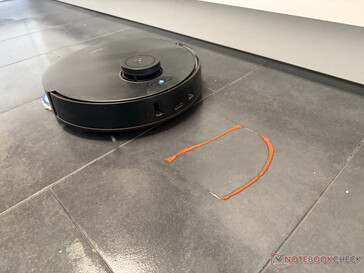In the ketchup test, the Ecovacs Deebot T30S Combo Complete...