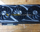 The ASUS ROG Strix GeForce RTX 3090 features a triple-fan design (Image source: Videocardz)