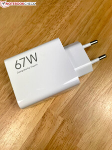 Included charger