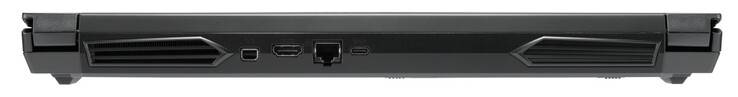 Back: Mini DisplayPort 1.4, HDMI 2.0, Gigabit Ethernet, USB 3.2 Gen 2 (Type-C; DisplayPort 1.4)