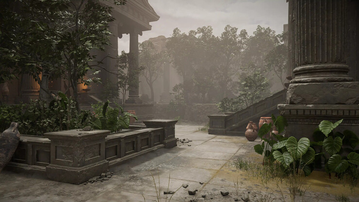 Image from the canceled multiplayer game God of War. (Image source: MP1st)