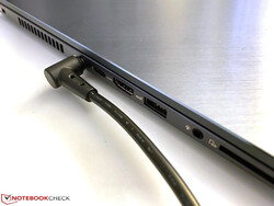 The angled power connector is not ideal.
