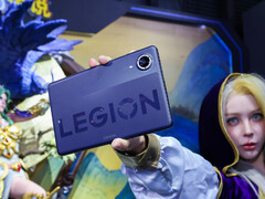 It seems the tablet will be capable of smoothly running mobile games. Pictured: a picture from the ChinaJoy showcase of the tablet.