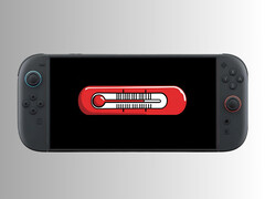 Nintendo Switch 2 with thermometer (Image source: Nintendo of America with edits)