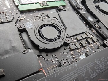 Gallium-silicone thermal paste over the CPU and GPU