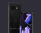The Google Pixel 9a is reportedly getting a new 48 MP main camera. (Image source: @OnLeaks / Android Headlines)