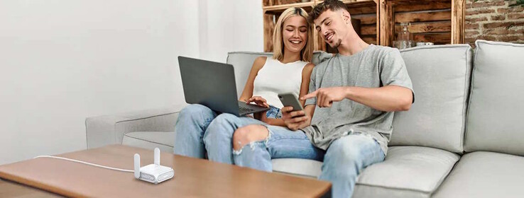 ...and at home when connected to a modem (Image source: Asus)
