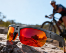 Rollme VistaView smart glasses on a rock.