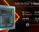 AMD's first laptop chip with 3D V-cache has been benchmarked online (image via AMD)