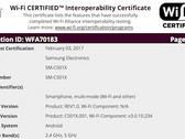 Samsung Galaxy C5 Pro SM-C501X hits WiFi Alliance and gets WiFi certification