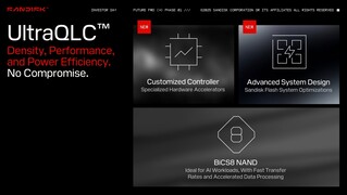 UltraQLC combines 3D QLC NAND with an advanced controller (Image source: SanDisk)