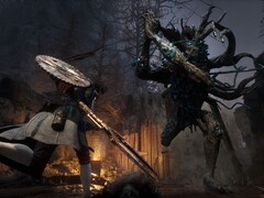 An image showing a fight in Lies of P.