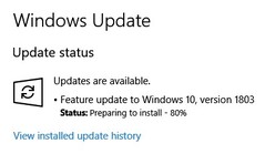 Windows 10 April 2018 Update rolling out, Windows 10 1803 build 17134.1