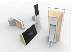 Archos has presented 'Hello', a portable smart display running Google Assistant in two different sizes. (Source: Archos)