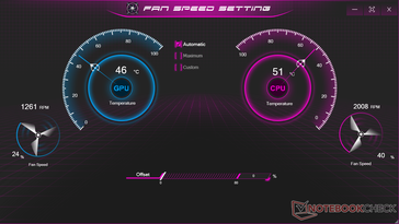 Fan speed controls