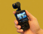 Hands-on image of the Feiyu Pocket 4 (sharpened with Gemini AI).