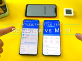 Two 2021 Android flagships go head to head. (Source: YouTube)