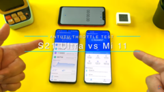 Two 2021 Android flagships go head to head. (Source: YouTube)