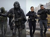 Ghost, Captain Price, and other notable characters present in Call of Duty: Modern Warfare 2.
