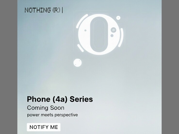 Promotional image for the Nothing Phone (4a) series shared by a leaker.